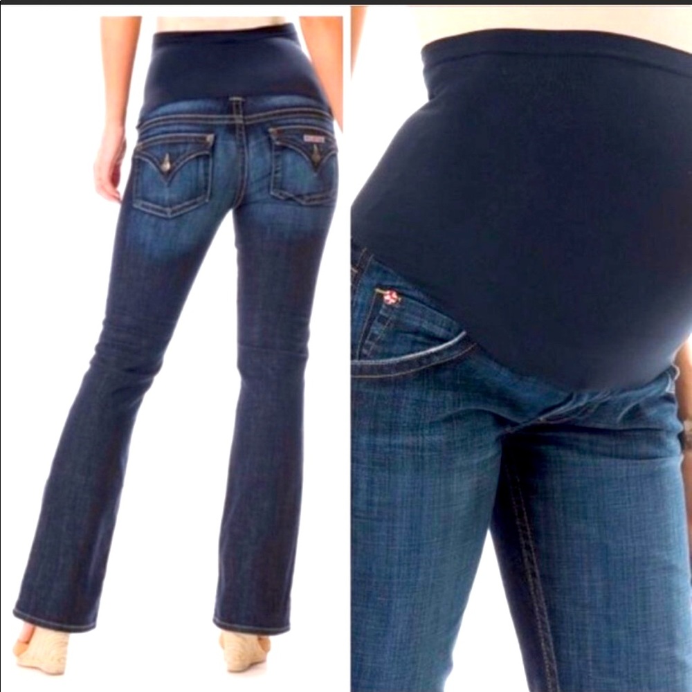 HUDSON x Pea in the Pod Bootcut Maternity Back Flap Pocket Jeans 28
